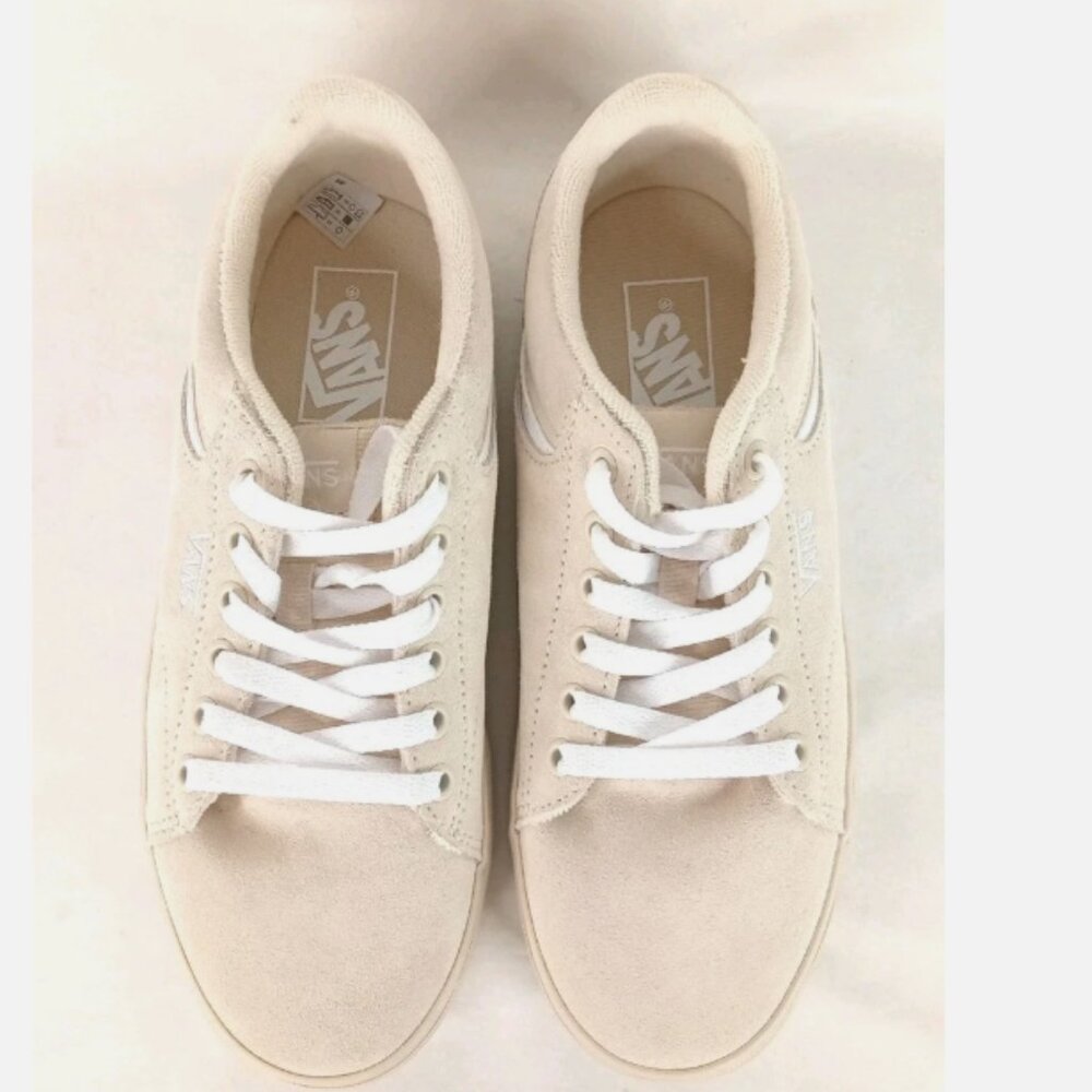 NWOB Women's Tan Vans off the Wall 721356 Size 7.5 - Picture 2 of 14